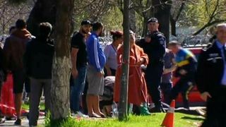 Doi adolescenti au fost pur si simplu spulberati pe trecerea de pietoni de un tanar inconstient in Calarasi