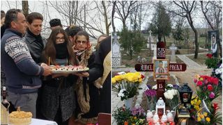 Momente emotionante la parastasul de sase luni al lui Aurelian Preda