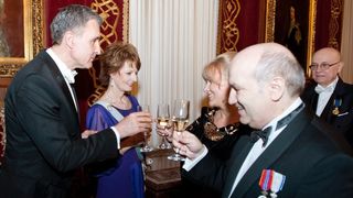 In urma cu doi ani, la receptia de la Peles