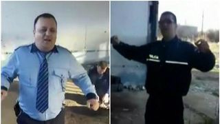 Ancheta la Politia Capitalei, dupa ce patru agenti s-au filmat facand gratar in timpul serviciului. N-a lipsit nici muzica lautareasca