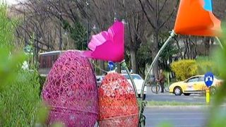 Oua luminate, panselute electrice si 175 de mii de euro cheltuiti din bugetul Capitalei pentru iluminatul festiv de Paste