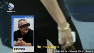 Profesorul din Iasi, acuzat de hartuire sexuala de catre o eleva, se apara: "Nu o cunosc. Nu stiam ca este eleva scolii, am numarul ei de la un tanar"