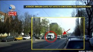 Un barbat a fost spulberat pe trecerea de pietoni in centrul Bucurestiului