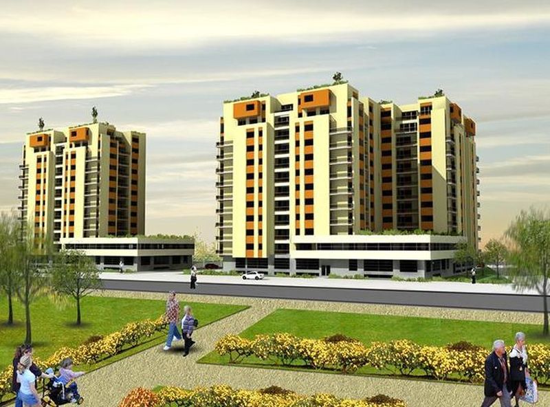 Asa ar fi trebuit sa arate cartierul, in faza finala