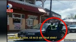 Scandal ca la usa cortului intre un sofer si un politist local. Cei doi erau pe cale sa isi imparta pumni