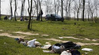 Capitala s-a umplut de gunoaie, dupa Saptamana Mare