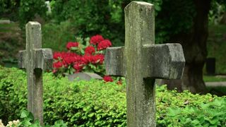 O fata de 11 ani a murit dupa ce o cruce a cazut peste ea in timp ce se juca alaturi de mai multi copii intr-un cimitir