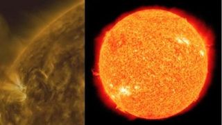 Fenomen solar rar, surprins de NASA