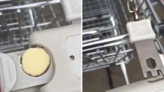 Uite cum sa iei un carucior la hypermarket daca nu ai o moneda de 50 de bani la tine. Metoda care functioneaza garantat