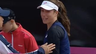 Drama Johannei Konta, tenismena care a izbunit in lacrimi in timpul meciului cu Sorana Carstea! Cu doua zile inainte de meci a aflat ca psihologul ei s-a sinucis!