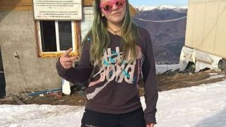 Miruna Inel, salvamontista batuta de un interlop, face spectacol pe partia de la Straja