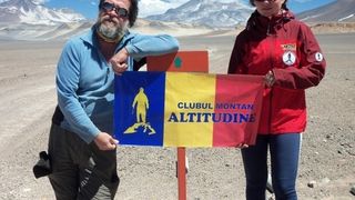 Sub indrumarea tatalui ei, Geta Dor a stabilit mai multe recorduri in alpinism