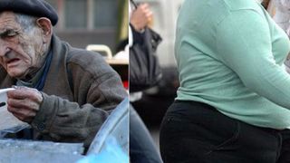 Romania, tara extremelor. Unii arunca mancarea, altii adorm infometati. O buna parte din romani traieste in saracie lucie, in timp ce obezitatea continua sa creasca