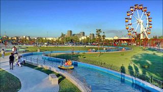 Cea mai mare tiroliana din Bucuresti va fi amplasata, la inceputul lunii iunie, in parcul Oraselul Copiilor