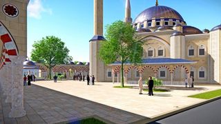 Cum va arata Marea Moschee din Bucuresti. Lucrarile ar urma sa inceapa anul acesta