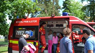 Panica la Balea Lac. Mai multe persoane ranite dupa ce telecabina a intrat cu viteza in statie