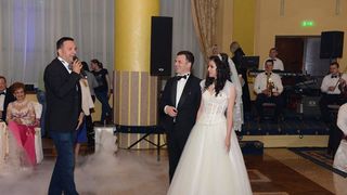 Daniel Buzdugan, la nunta Andreei Arcan (foto: vestea.ro)