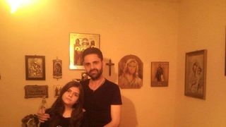 Aurelian Preda si fiica sa, Anamaria, s-au mutat vara trecuta in casa noua