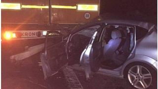 Asa arata masina in care a murit Lorin (foto: Ziua de Constanta)