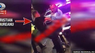 Noi imagini cu Cristian Boureanu. Fostul deputat abia se tine pe picioare - Speriata, iubita lui plange si tipa: "Chemati o ambulanta"