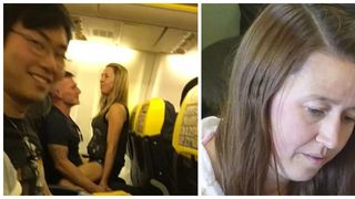 "Sunt distrusa!", a declarat mama a trei copii care a fost filmata intretinand relatii intime cu un strain la bordul unui avion