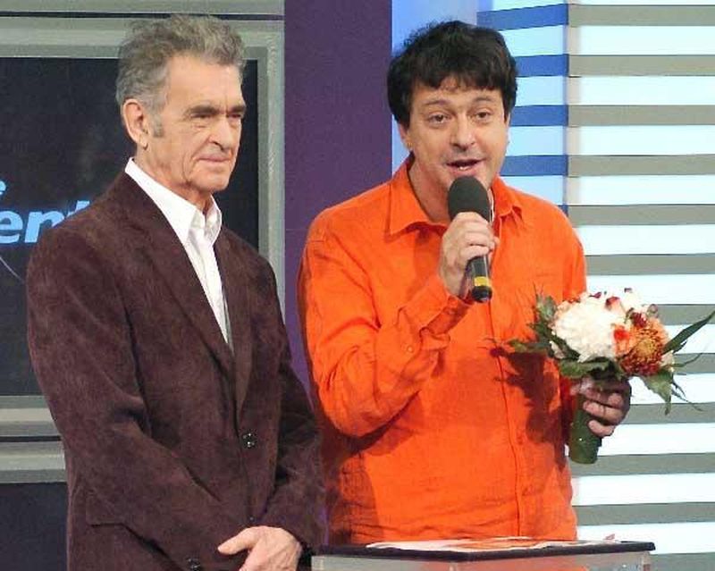 Iurie Darie, alaturi de Alexandru, fiul sau