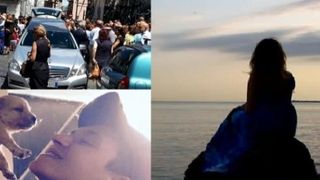 Simona, tanara de 28 de ani gasita moarta in Italia, a fost condusa pe ultimul drum. Trupul neinsufletit al fetei a fost descoperit infasurat intr-un covor