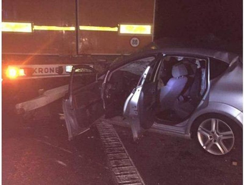 Asa arata masina dupa accident