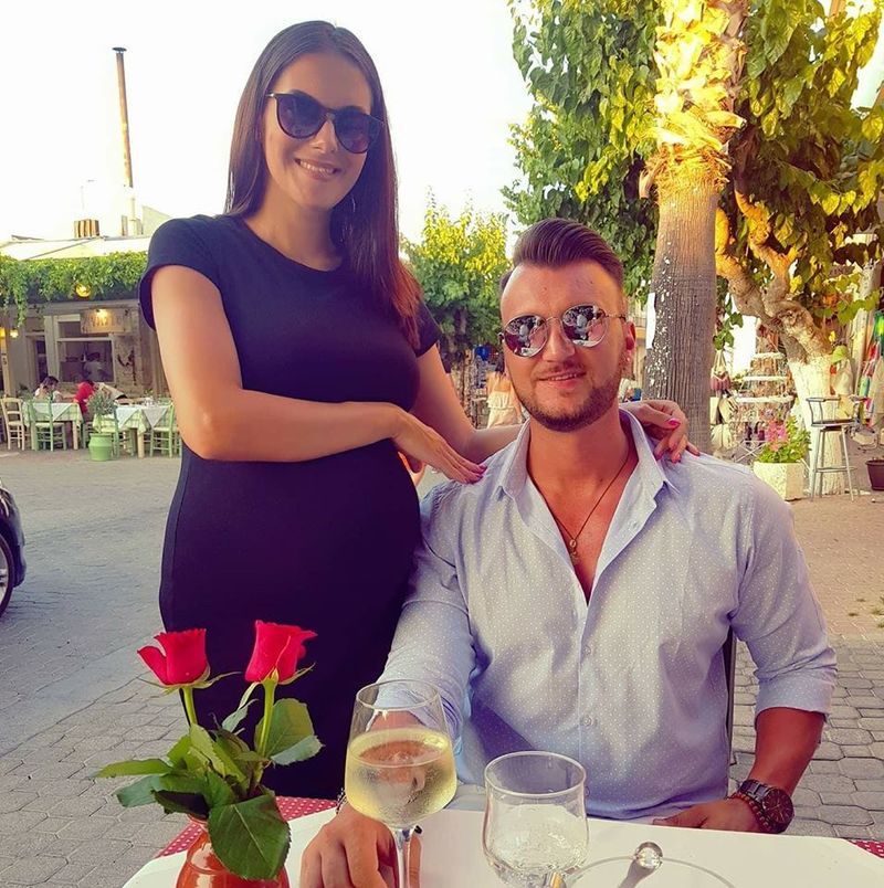 Ultima imagine postata de Catalina, din vacanta in Grecia