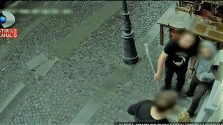 Jaf incredibil la muzeul Kitsch-ului din Bucuresti. Au furat un leu auriu. Imagini spectaculoase