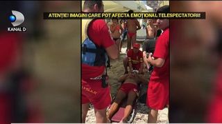 Un salvamar din Mamaia, la un pas de moarte din cauza unui tanar de 17 ani, care l-a lovit din plin cu ski-jet-ul