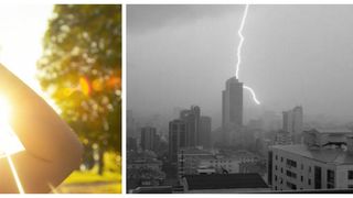 Canicula persista in Bucuresti si in judetele din sud si est. in vestul tarii vremea se raceste si vor fi ploi si vijelii, care se vor extinde