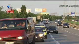 S-a terminat minivacanta si a inceput aglomeratie pe Autostrada Soarelui si pe DN1