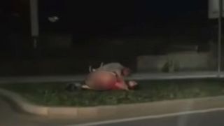 Fotografii nebune din Cluj! Doi tineri au intretinut relatii sexuale intr-un sens giratoriu, dar apoi si-au dat seama ca sunt filmati