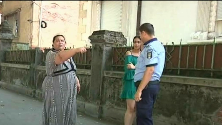 Echipa Stirilor Kanal D, amenintata cu bataia de o femeie din clanul Carpaci. Imagini halucinante