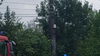 Un biciclist a murit inexplicabil in preajma unui accident rutier in care nu a fost implicat, pe DN1, la Romanesti