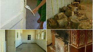 Peretii se darama, clasele arata de parca ar fi fost devastate, iar bancile par lemne de foc! In astfel de conditii vor invata copiii dintr-o localitate din Giurgiu