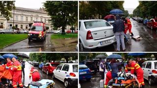 Gest incredibil al aradenilor! Un barbat a facut infarct in tramvai si toata lumea s-a mobilizat pana la venirea SMURD-ului