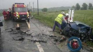 Tragedie in Hunedoara. O tanara insarcinata, in coma dupa ce a intrat cu masina intr-un TIR