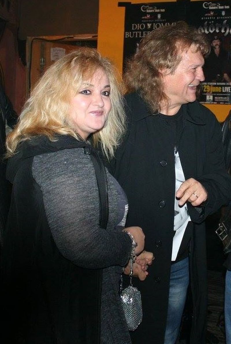 Ana Morosanu Magdin, alaturi de sotul ei, in urma cu trei ani