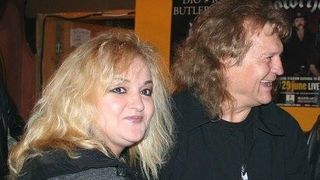 Ana Morosanu Magdin, alaturi de sotul ei, in urma cu trei ani