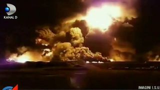 Raul Mures, poluat in urma incendiului care a distrus fabrica de uleiuri esentiale din Orastie