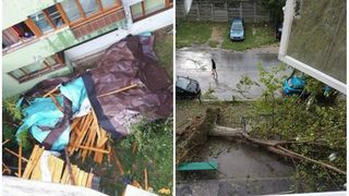 Bilant sumbru al furtunilor din ultimele 24 de ore: 212 localitati din 15 judete, afectate de furtuni. 8 morti si 145 de raniti in intreaga tara