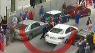 Scandal incheiat cu pistolul, pentru un sofer din Capitala. Ar fi injurat un agent de la rutiera si l-ar fi lovit