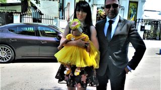 Christian Sabbagh, un tatic fericit! Fetita lui ii seamana leit! Sotia prezentatorului TV a facut publica o imagine cu el in copilarie