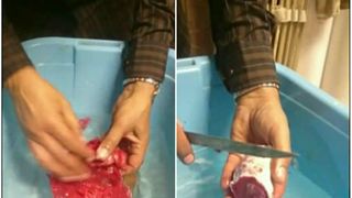 Imaginile care ingrozesc intreaga lume! Ce se ascunde in spatele acestei "bucati de carne"