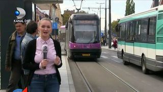 Soferii romani, in pericol iminent pe strazile din Bucuresti. Liniile de tramvai sunt adevarate capcane