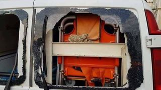 Accident teribil in Vrancea! O ambulanta s-a rasturnat cu doi pacienti in ea - Printre acestia se numara si un copil