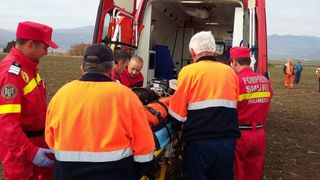 Pilotul ranit dupa ce a aterizat fortat cu avionul este un om de afaceri. Barbatul a mai avut un accident similar in 2013