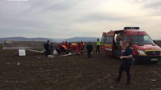Omul de afaceri din Alba, care a aterizat fortat cu un avion de mici dimensiuni, a murit